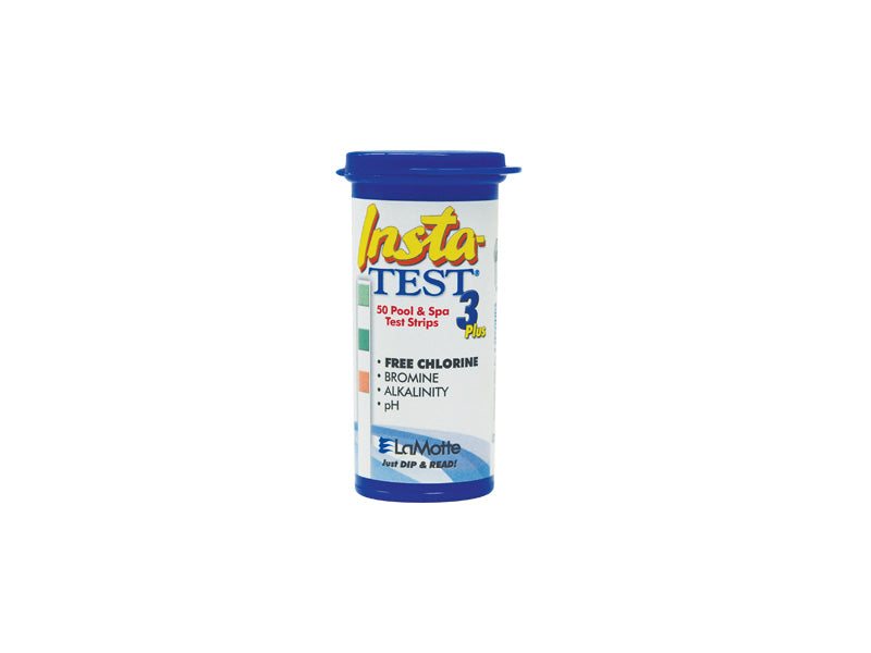 TEST STRIPS INSTA 3 PLUS 50PK - Bromine TEST STRIPS INSTA 3 PLUS 50PK - Bromine